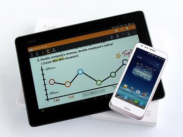4.7+10.1的平價選擇 ASUS PadFone E雙卡變形手機