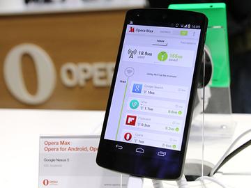 Opera Max壓縮新服務亮相 可節省上網使用量【MWC 2014】