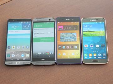 旗艦規格比一比!G3、M8、Z2、S5外型速覽