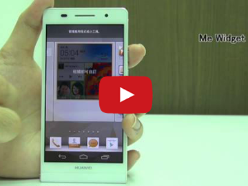 【影音】HUAWEI Ascend P6時尚美型高畫質攝錄鏡頭