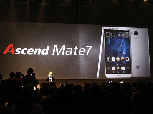 華為4G智慧機Ascend Mate7、G7發表【IFA 2014】