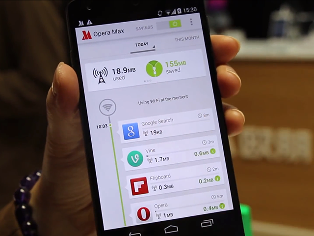 聯發科64位元4G晶片將加入Opera Max數據壓縮技術