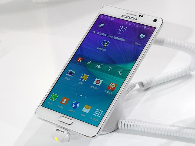 三星展出Note4 中國售價約台幣2萬6起【2014北京通信展】