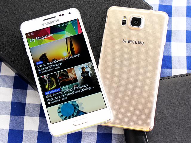 三星GALAXY ALPHA鉑型機即日開賣 單機20900元