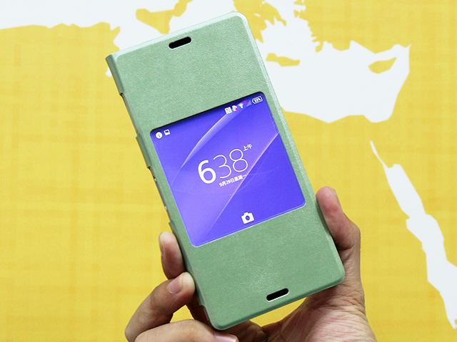 Sony Z3時尚保護套SCR24 具智慧型視窗功能