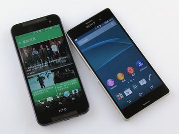 HTC Butterfly 2拚Sony Z3！外觀、螢幕比一比