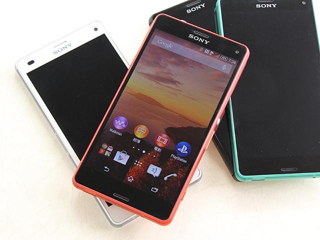 Sony Z3 Compact防水輕旗艦 獨特邊框設計具魅力