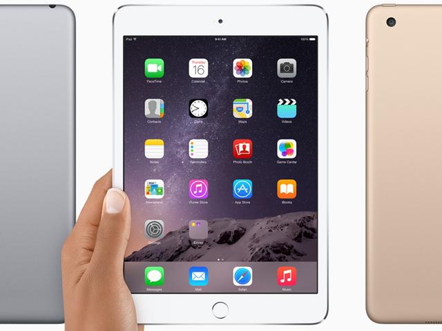iPad mini 3發表!重點規格不變、加入Touch ID