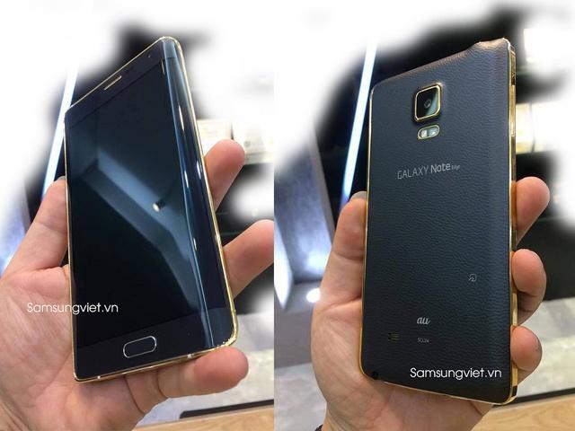 三星曲面旗艦Note Edge 越南出現「真．土豪金」版本