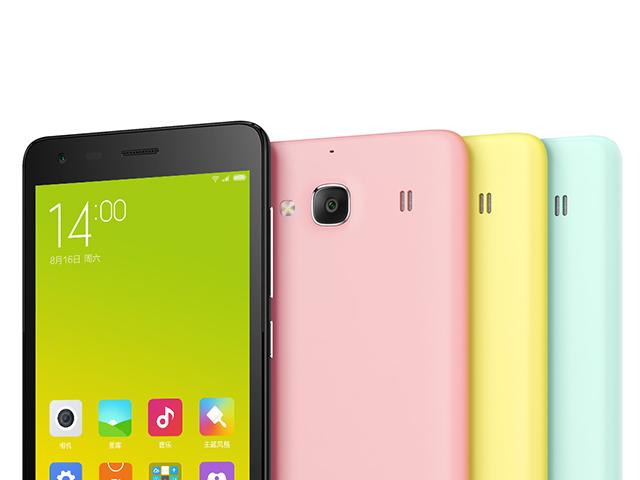 紅米手機2發表 多彩、平價4G雙卡手機