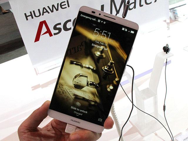 華為參展主打Mate 7、Ascend P7、榮耀手機【CES 2015】