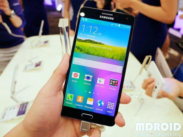 三星最薄智慧機 GALAXY A7在馬來西亞發表了