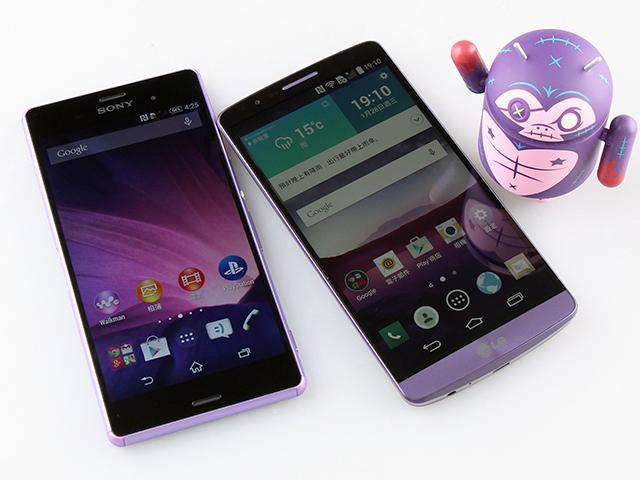 紫色手機挑哪一款？Sony Z3微薰紫、LG G3燻紫實機賞