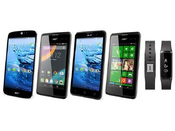 宏碁推Liquid Jade Z手機、Leap+手環等新品【MWC 2015】