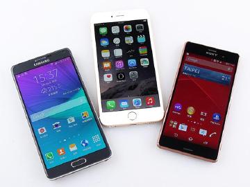 台灣2月銷量iPhone6仍稱霸 Note4、Z3緊追在後