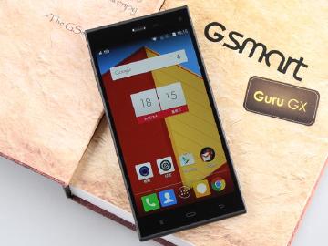 7mm輕薄4G雙卡機 GSmart Guru GX