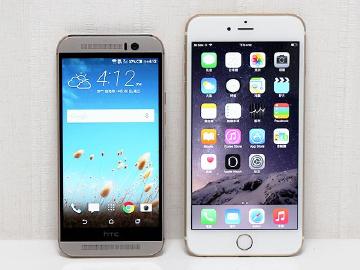 比一比！HTC M9、iPhone6 Plus外型、拍照PK