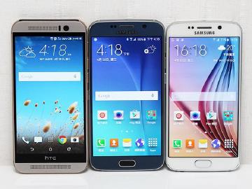 [比較]HTC M9與三星S6/S6 edge外型螢幕比一比