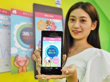戲智科技展出行動溫度計用手機就能量體溫[Computex 2015]