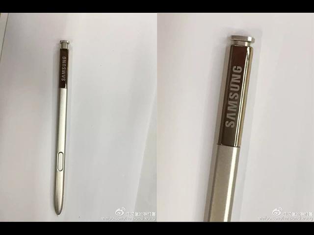 疑三星Note 5的S Pen外型曝光 尾端多了一顆按鍵