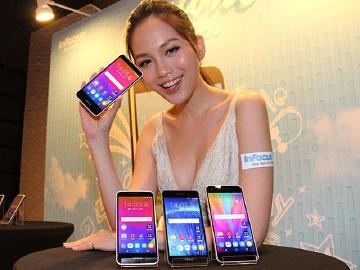 [價格]InFocus M812/M808九月開賣 主打金屬元素