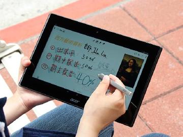 鉛筆也能畫！宏碁Iconia Tab 10 A3-A30好實用