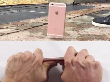 又摔又凹！iPhone 6S慘遭暴力測試摧殘