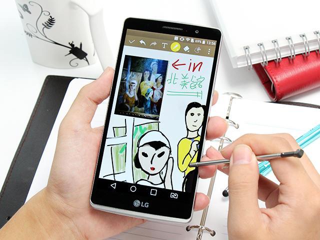 [評測]5.7吋大屏LG G4 Stylus 行動筆寫好便利