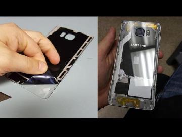 透明版SAMSUNG Note 5 神人玩家DIY