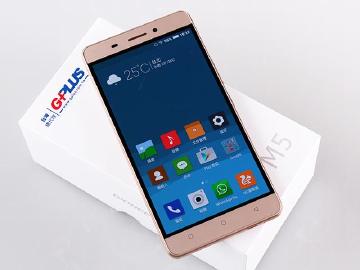 5.5吋金立M5即日開賣 主打6千mAh超大電量