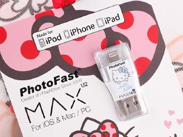 [開箱]PhotoFast MAX Hello Kitty蒂貓雙頭龍隨身碟動手玩