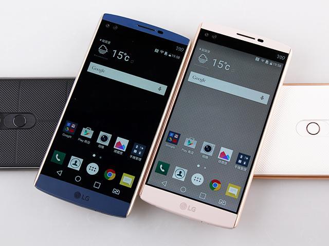 [圖賞]5.7吋LG V10旗艦靚機 魅力四色