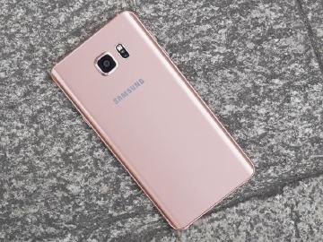 三星Note 5瑰鉑粉1/23活動優惠 穿粉紅色一件折200元