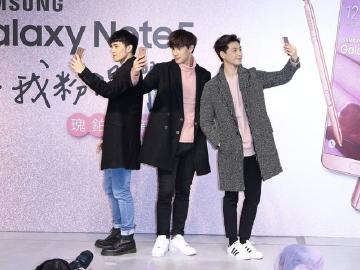 SpeXial化身三星Note 5瑰鉑粉粉紅大使 新促案抽Gear VR