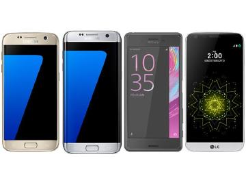 高通S820手機PK！三星S7、LG G5、Sony X Performance