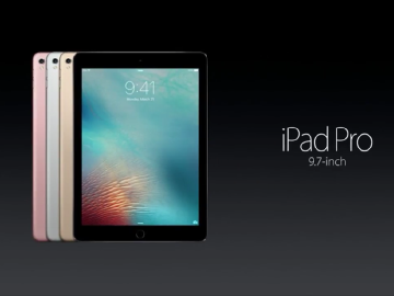 9.7吋iPad Pro登場!新增玫瑰金與256GB超大容量款式