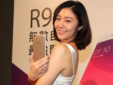 OPPO R9登台 喊出擠進台灣前三大手機品牌