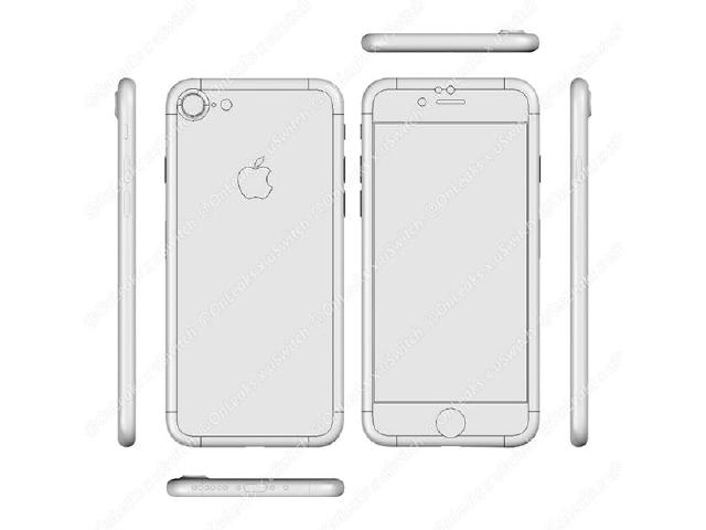 3D模擬圖曝光 雙鏡頭iPhone 7 Plus傳內建3GB RAM