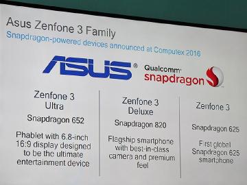不只這些！華碩ZenFone 3還有高通S821新版本