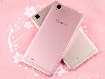中國手機在台灣 5月OPPO F1熱銷