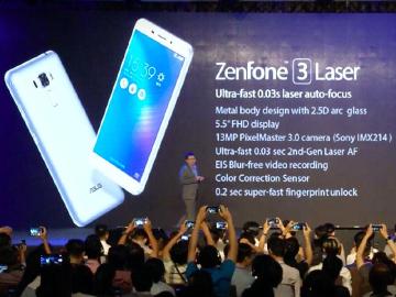 華碩ZenFone 3 Laser與Max越南發表