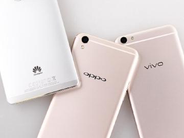 三星穩坐智慧手機龍頭 OPPO與vivo成長迅速