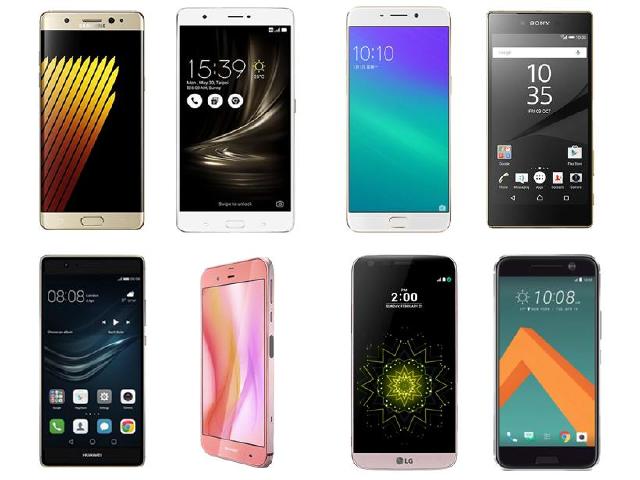 三星Note 7登場 與其它大螢幕手機規格對比