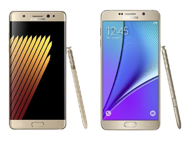 三星Note7與Note5差在哪？兩代Note規格比較