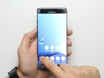 耐摔測試！SAMSUNG Note 7螢幕比iPhone 6S堅固