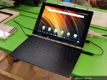 繪圖板變鍵盤 Lenovo Yoga Book大玩創意[IFA 2016]
