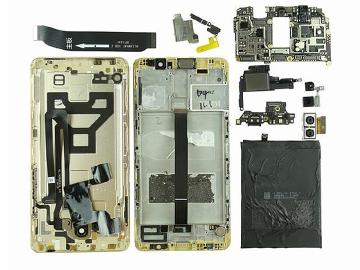 HUAWEI Mate 9拆機展內在 設計更動不大、排線不少
