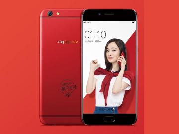 OPPO R9s楊冪定製版發表 主打紅黑經典配色