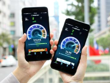 有3CA的iPhone 7 Plus 實測中華與遠傳4G速度