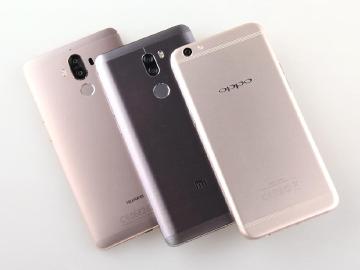 中國手機在台灣 11月OPPO穩坐龍頭 F1s熱銷